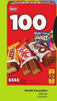 FreshCo Nestle favourites 100 pk offer