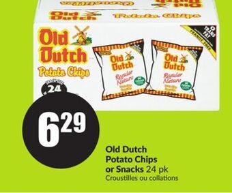 FreshCo Old dutch potato chips or snacks 24 pk offer