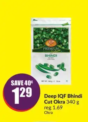 Chalo FreshCo Deep iqf bhindi cut okra 340 g offer