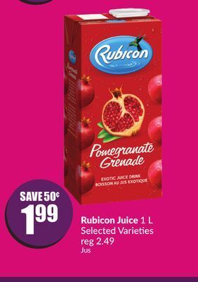 Chalo FreshCo Rubicon juice 1 l selected varieties offer