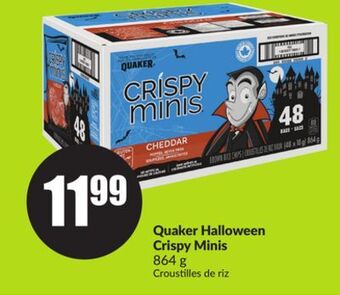 Chalo FreshCo Quaker halloween crispy minis 864 g offer