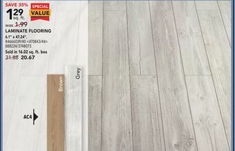 RONA Mono serra laminate flooring 6.1" x 47.24" offer