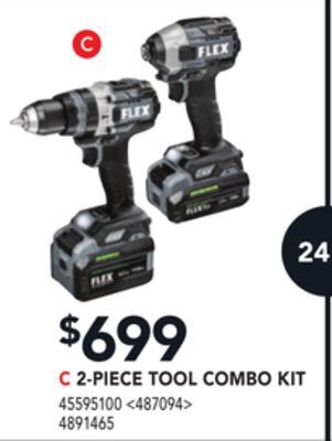 RONA Flex 2-piece tool combo kit offer