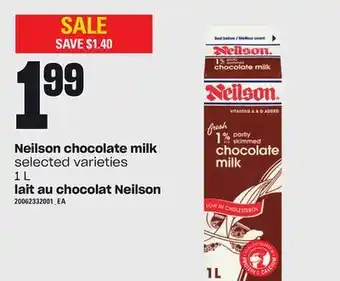 Valu-mart Lait au chocolat neilson 1 l offer