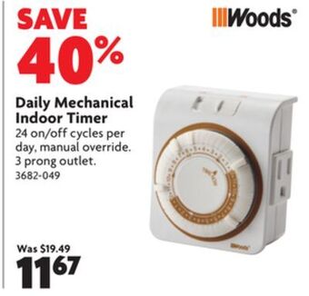 Home Hardware Daily mechanical indoor timer offer
