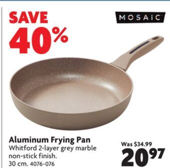 Home Hardware Aluminum frying pan offer