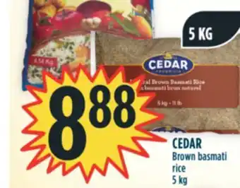Marché Adonis Cedar brown basmati rice offer