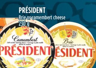 Marché Adonis Président brie or camembert cheese offer
