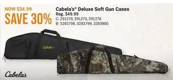 Bass Pro Cabela's® deluxe soft gun cases offer