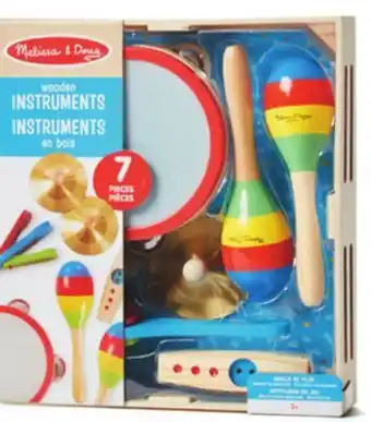 Walmart Melisa & doug 7-piece musical instrument set offer