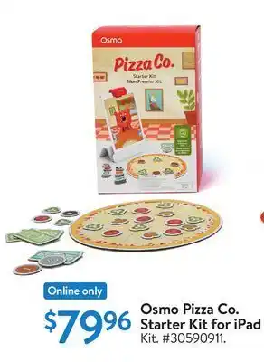 Walmart Osmo pizza co. starter kit for ipad offer