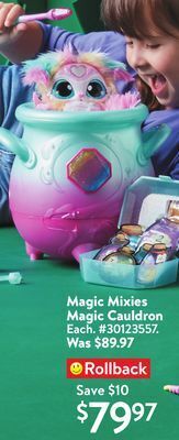 Walmart Magic mixies magic cauldron offer