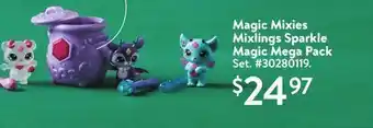 Walmart Magic mixies mixlings sparkle magic mega pack offer