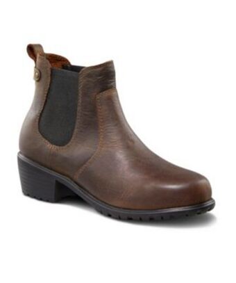 Mark's Women's ainsley quad comfort leather chelsea heel boots - brown offer