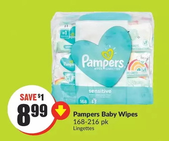 FreshCo Pampers baby wipes offer