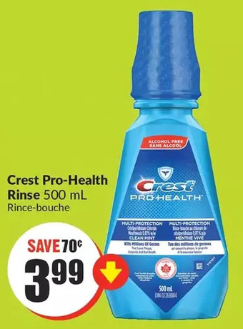 FreshCo Crest pro-health rinse offer