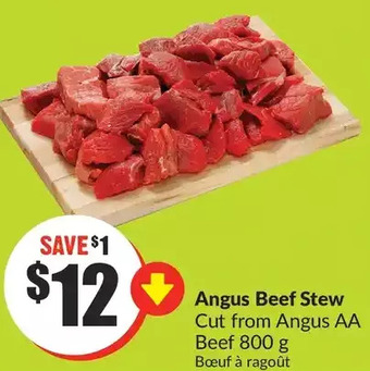 FreshCo Angus beef stew offer