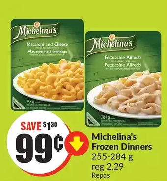 FreshCo Michelina's frozen dinners offer
