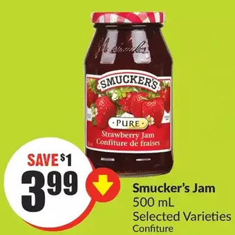 FreshCo Smucker's jam offer