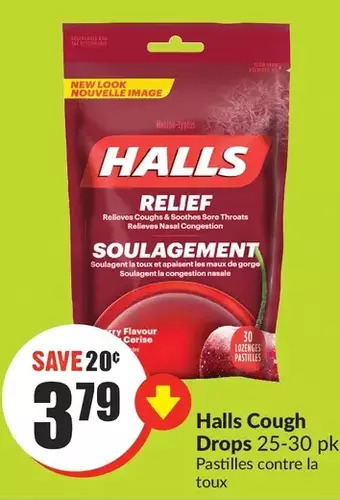 FreshCo Halls cough drops offer