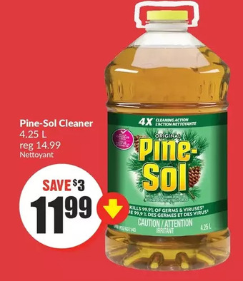 FreshCo Pine-sol cleaner offer
