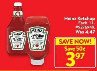 Walmart Heinz ketchup offer
