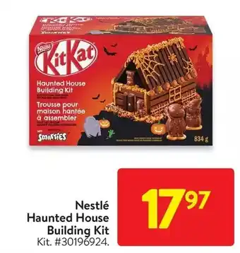 Walmart Nestlé haunted house building kit offer