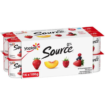 Walmart Source 16-pack or liberté tub yogurt offer