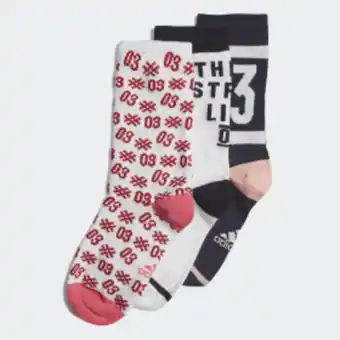 Adidas Graphic socks 3 pairs offer