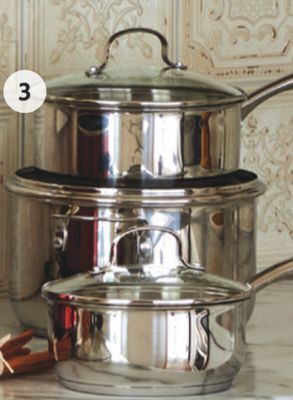 Home Hardware 8 pc. stainless steel cookware set offer