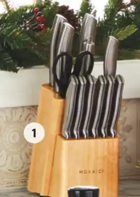 Home Hardware 1 knife set with block - 7 or 14 pc. offer
