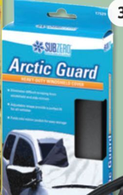 Home Hardware Arctic guard heavy duty windshield cover offer