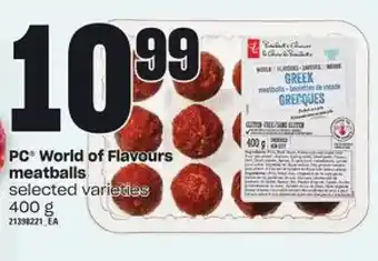 Zehrs Markets Pc world or flavours meatballs offer