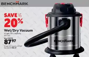 Home Hardware Wet/dry vacuum: 20 l capacity | 50 l capacity offer
