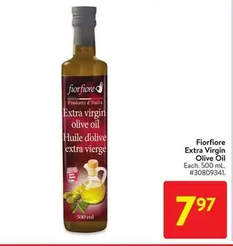 Walmart Fiorfiore extra virgin olive oil offer