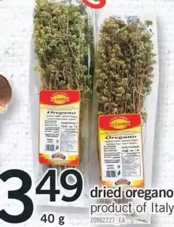 Fortinos Dried oregano offer