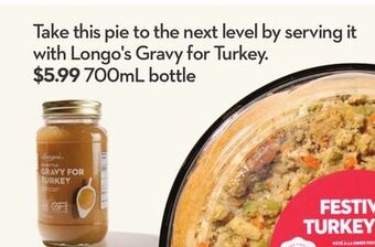 Longo's Longo's gravy for turkey offer