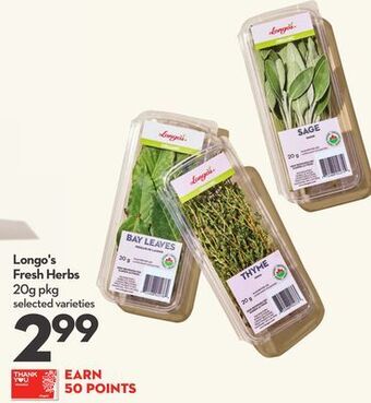 Longo's Longo's fresh herbs offer