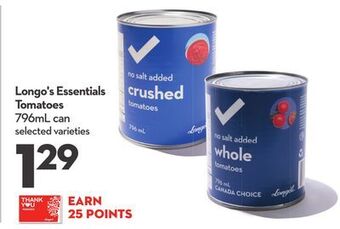 Longo's Longo's essentials tomatoes offer