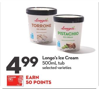 Longo's Longo's ice cream offer