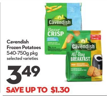 Longo's Cavendish frozen potatoes offer