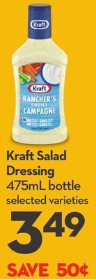 Longo's Kraft salad dressing offer