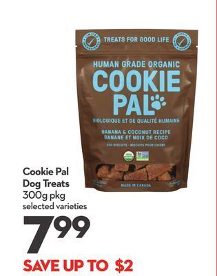 Longo's Cookie pal dog treats offer
