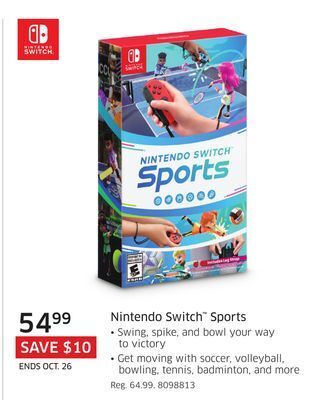 The Source Nintendo switch sports offer