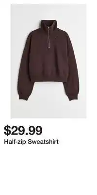 H&M Half-zip sweatshirt offer