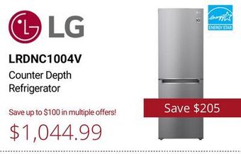 Canadian Appliance Source Lg counter depth refrigerator offer