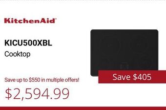 Canadian Appliance Source Kitchenaid cooktop offer