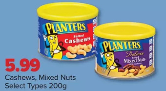 PharmaChoice Cashews, mixed nuts offer