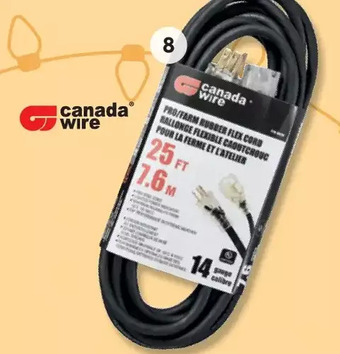 Home Hardware 1 outlet extension cord offer
