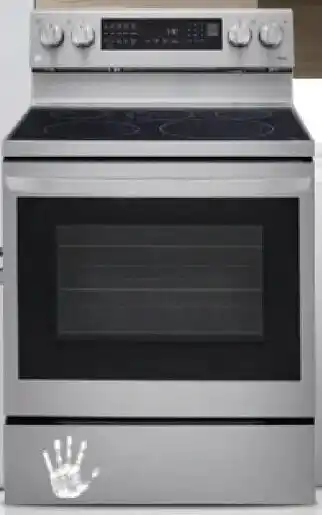 Réno Dépôt Cuisinière électrique InstaView LG de 6,3 pi avec Air Fryer offer